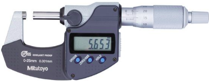 Before the improvement — How to Fix a Worn Micrometer by Replacing the Anvil and Spindle Instead of Buying a New One